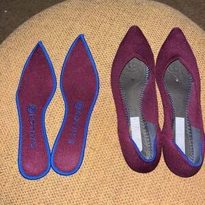 Rothy's The Point Pointed Toe Ballet Flats in Orchid